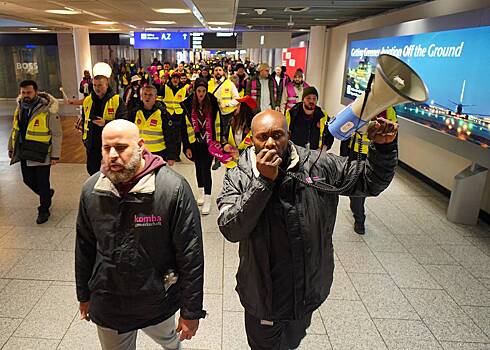 В аэропортах Германии отменили более тысячи рейсов из-за забастовки персонала