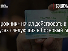 «Подорожник» начал действовать в автобусах следующих в Сосновый Бор