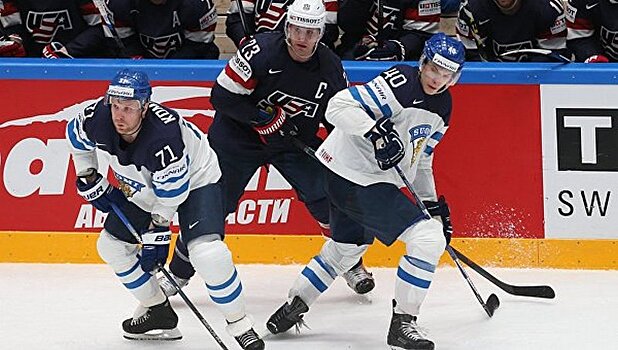 Финны обыграли американцев на ЧМ под гром фейерверка
