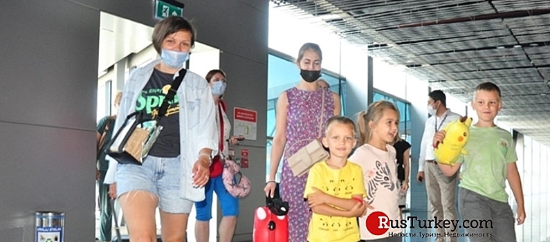 Русские в Бодруме: прилетела первая группа туристов