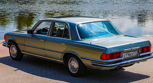 Первый в истории Mercedes-Benz S-Class, которым пользовались Брежнев и Высоцкий
