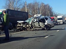 Три человека пострадали в ДТП на встречной полосе в Богородском районе