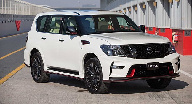 Nissan Patrol Nismo 2022 года засекли без камуфляжа во время фотосессии