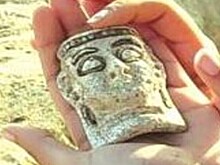 Найдена загадочная ритуальная маска возрастом более 3000 лет