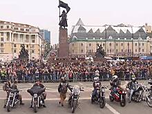 Новый байкер Приморья: Олег Кожемяко поучаствовал в закрытии мотосезона во Владивостоке