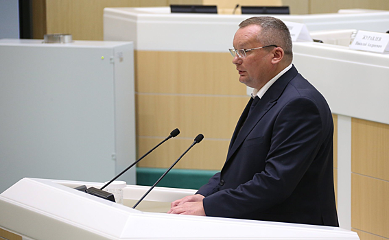 Спикер Областной Думы Игорь Мартынов выступил в Совете Федерации