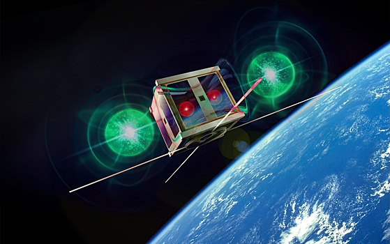 На борту спутника Земли создали квантовую запутанность