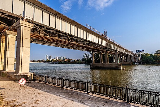 Движение по Тургеневскому мосту в Краснодаре ограничат из-за монтажных работ