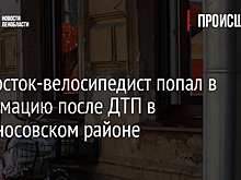 Подросток-велосипедист попал в реанимацию после ДТП в Ломоносовском районе