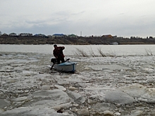В постоянно подтопляемом поселке Затон начали дежурить спасатели