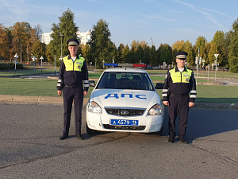 В Кузбассе сотрудники Госавтоинспекции помогли роженице экстренно добраться до перинатального центра