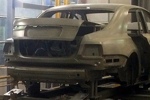 Кузов президентского лимузина сфотографировали на заводе ЛИАЗ