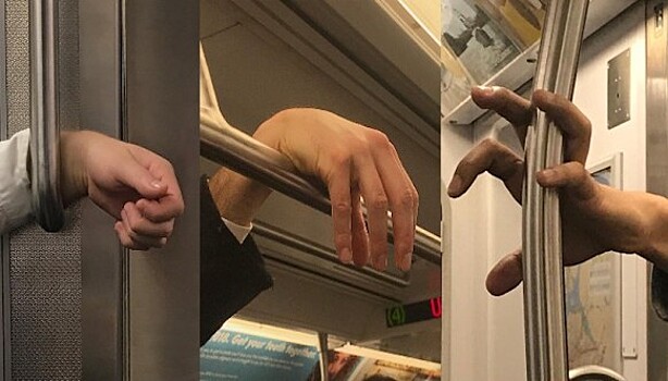 Завораживающий инстаграм о том, что делают наши руки в метро
