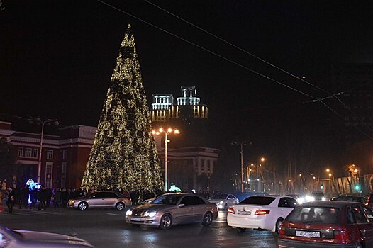 В Душанбе 31 декабря перекроют центр города для автотранспорта