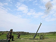 Витебск: Десантники на учениях ОДКБ отрабатывают огневое поражение