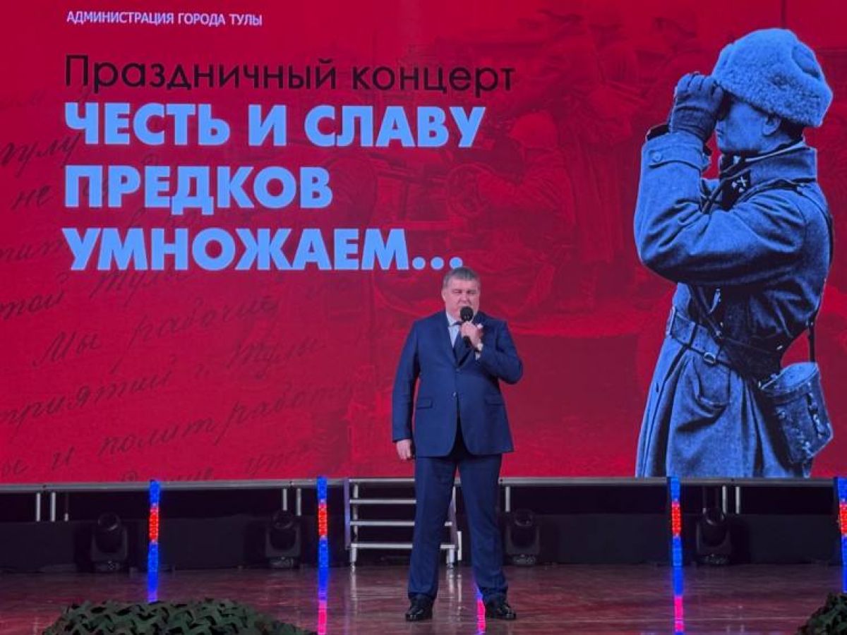 Илья Беспалов поздравил туляков с 81-й годовщиной Победы