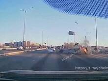 Кадры взрыва машины в Набережных Челнах появились в Сети