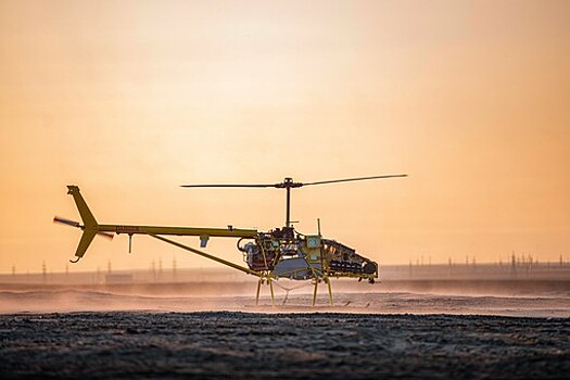 "Газпром нефть" испытала беспилотный вертолет на месторождении в Арктике