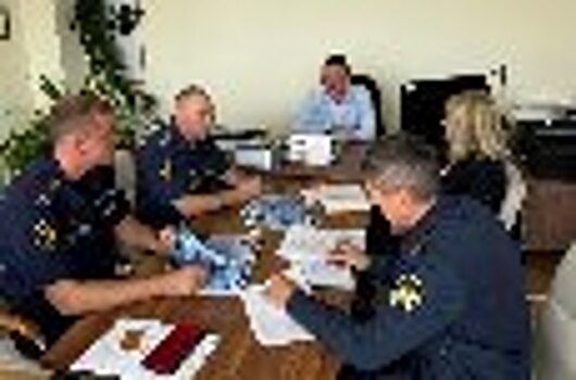 Начальник УФСИН России по Ульяновской области Станислав Акимов провел рабочую встречу по вопросам взаимодействия с министром социального развития региона Дмитрием Батраковым