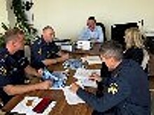 Начальник УФСИН России по Ульяновской области Станислав Акимов провел рабочую встречу по вопросам взаимодействия с министром социального развития региона Дмитрием Батраковым
