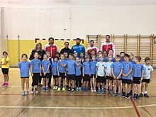 Олимпийский чемпион провёл урок физкультуры в школе Хорошёвского района