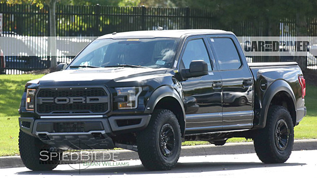 Шпионы сфотографировали четырехдверный Ford F-150 Raptor