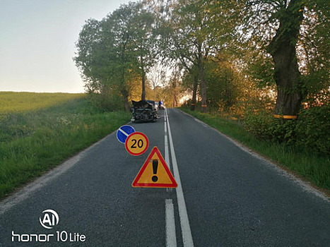 Под Багратионовском 43-летний мужчина уснул за рулём и попал в ДТП, среди пострадавших — дети