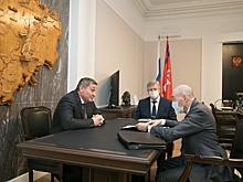 Андрей Бочаров и Сергей Готье провели рабочую встречу