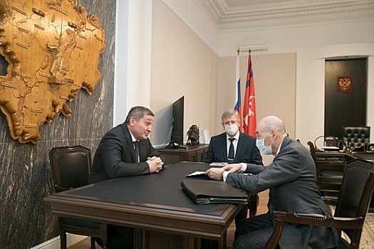 Андрей Бочаров и Сергей Готье провели рабочую встречу