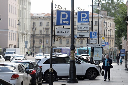 В Петербурге решили защитить дворы многоэтажек от игнорирующих платные парковки водителей