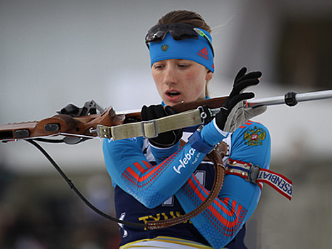 Миронова выиграла спринт на чемпионате России по биатлону
