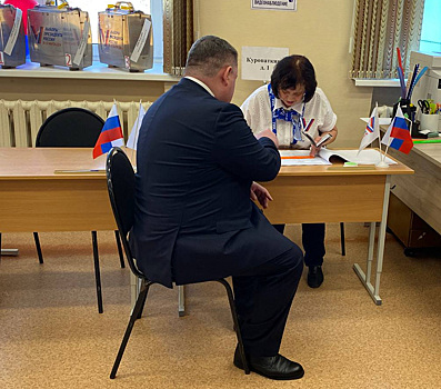 Мэр Нижневартовска принял участие в выборах президента РФ
