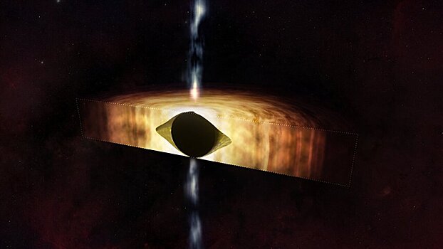 Астрофизики показали, как черная дыра в центре Млечного Пути искривляет пространство-время