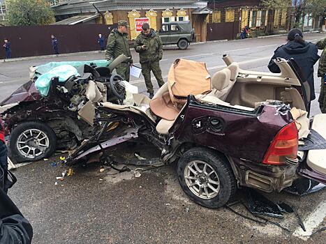 Мужчина стал жертвой аварии в Чите. Виновник скрылся с места ДТП