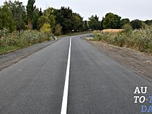 В Полтавской области открыли отремонтированную трассу Лубны-Оржица-Крестителёво