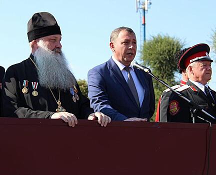 Семь казаков из Краснодара наградили за вклад в патриотическое воспитание юных жителей города