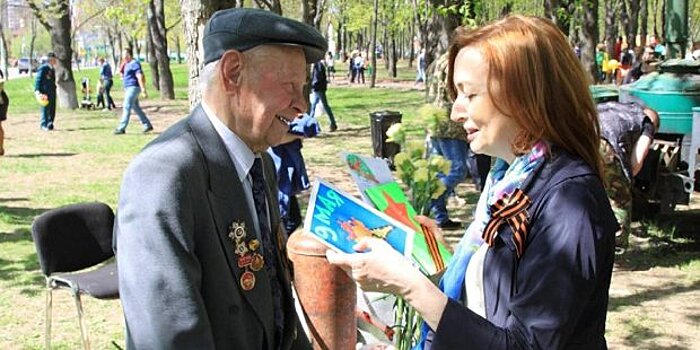 Пассажиры московского метро отправили почти 2 тыс. писем ветеранам в День Победы