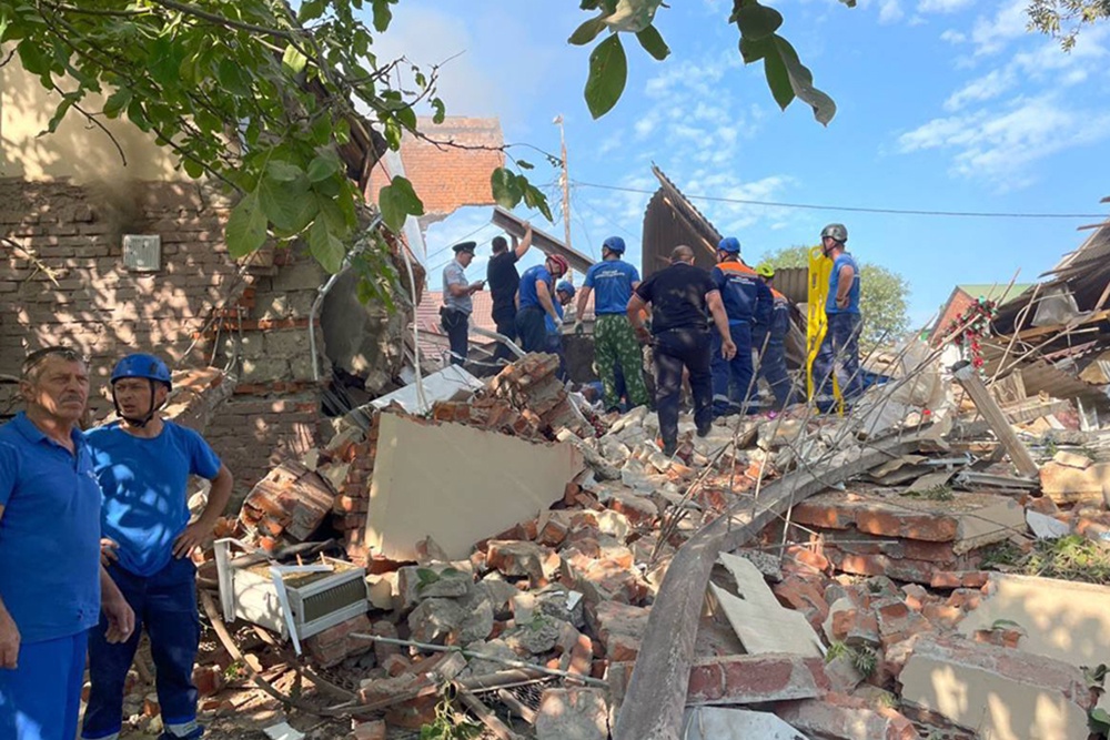 Глава Апшеронского района Кубани назвал число пострадавших при взрыве в аптеке
