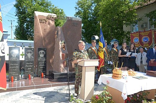 В Чимишлии открылся мемориал погибших в Афганской войне