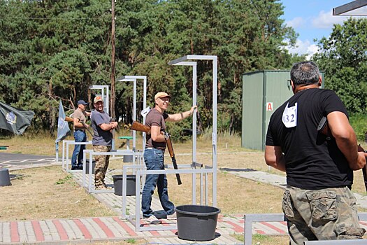 В Курской области прошли соревнования по стендовой стрельбе