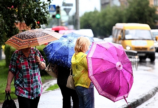 На следующей неделе в Омской области ожидаются дожди и сильный ветер