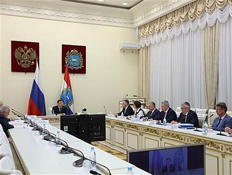 Дмитрий Азаров обсудил с депутатами Госдумы и сенаторами от региона вопросы развития Самарской области