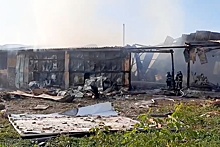 В Кемерове потушили пожар на складе с пиротехникой