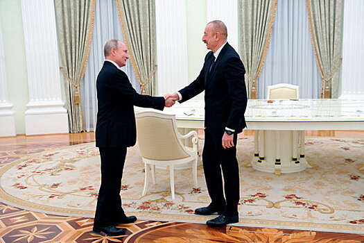 Путин и Алиев приветствовали начало работы российско-турецкого центра
