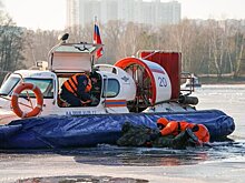 Более 20 судов на воздушной подушке будут патрулировать столичные водоемы зимой