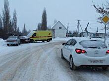 Две иномарки столкнулись на перекрестке в Орловской области