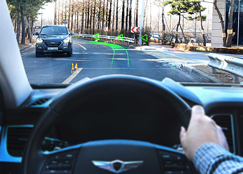 Hyundai совместит виртуальную дорогу с реальной