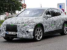Mercedes-Benz EQS SUV сбрасывает много камуфляжа