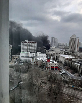 В Москве произошел пожар в районе университета РАНХиГС
