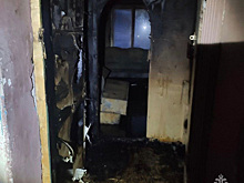 В поселке Сумкино при пожаре в пятиэтажном доме погиб один человек